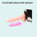 6 Inch Belt Sleeve with vibrator special for sugar patient fulll hard