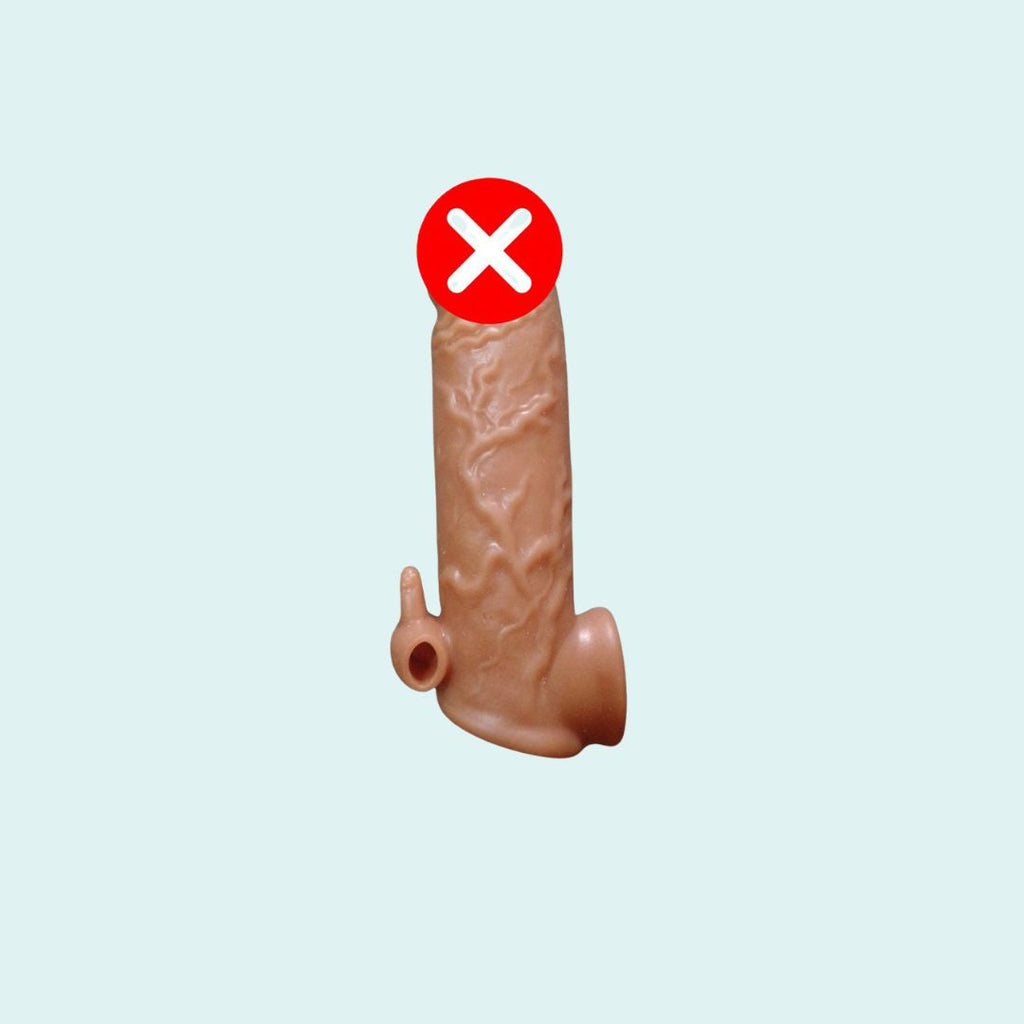 Premium 7” Silicone Capsule Vibrator with Soft Sleeve